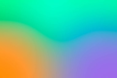 Renkli gradyan arkaplan tasarımı