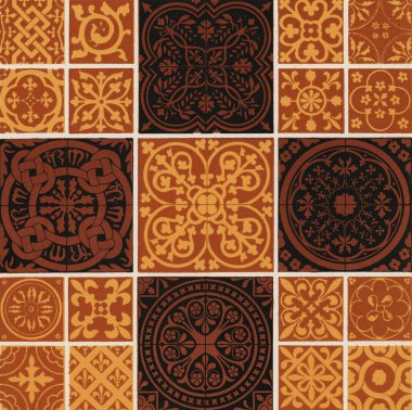 Owen Jones 'un süsleme gramerinin antik çizimi