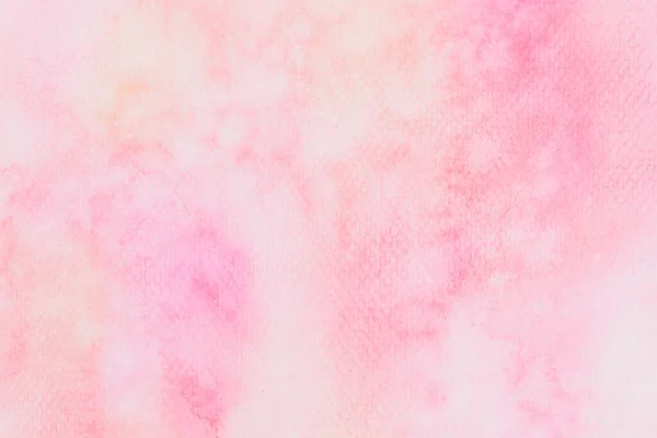 Abstrakt Rosa Akvarell Texturerad Bakgrund — Stockfoto
