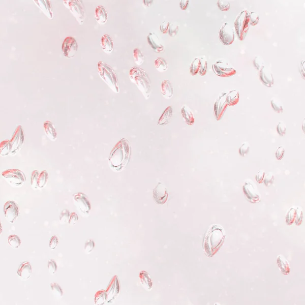 Light Pink Droplets Window Background — Stock Photo, Image