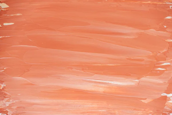 Hell Orange Pinselstrich Hintergrund — Stockfoto