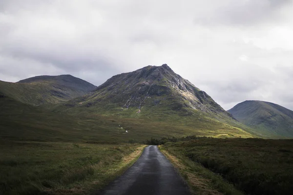 Rotta Buachaille Etive Scozia — Foto Stock