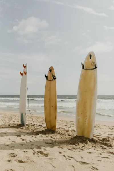 Серфборд Макет Пляжі — стокове фото