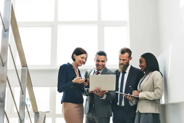 Affärsgruppens Koncept För Arbetsplanering — Stockfoto