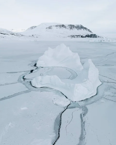Айсберг Заливе Диско Гренландии — стоковое фото