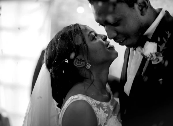 Puente Novio Día Boda — Foto de Stock