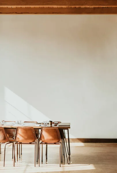 Besprechungsraum Während Einer Pause — Stockfoto