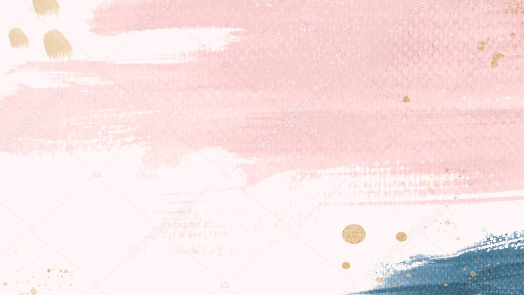 Abstract pastel Memphis patterned background illustration