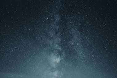 Güzel Samanyolu Gece gökyüzünde