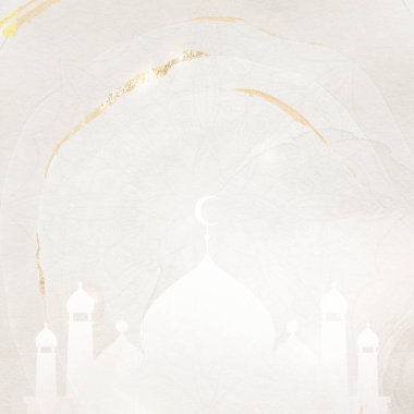 Altın parıltılı bayram Mübarek sınırı
