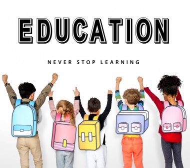 Arka plan ağ bağlantı grafik yerleşimi