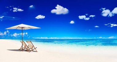 Samoa 'daki tropik plaj cenneti