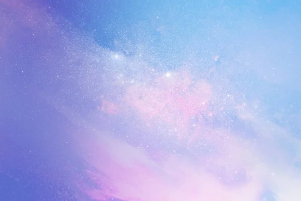 Pastel Galaxy Patterned Background Illustration — Stock Photo, Image