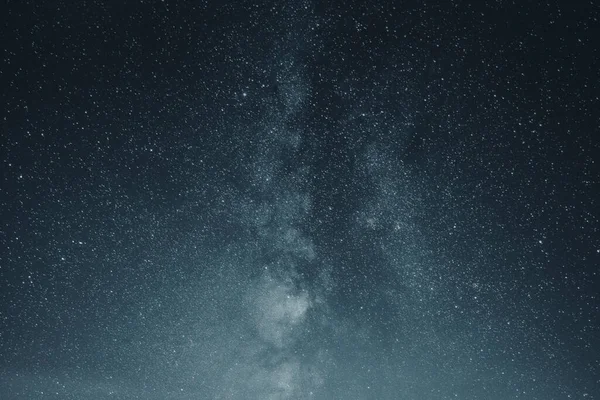 Mooie Melkweg Aan Nachtelijke Hemel — Stockfoto