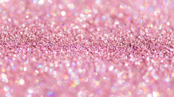 Glänsande Rosa Glitter Texturerad Bakgrund — Stockfoto