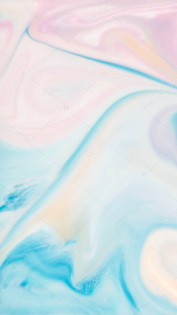 Abstract colors in water mobile wallpaper