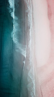 İskoçya 'da cep telefonu duvar kağıdının insansız hava aracı görüntüsü