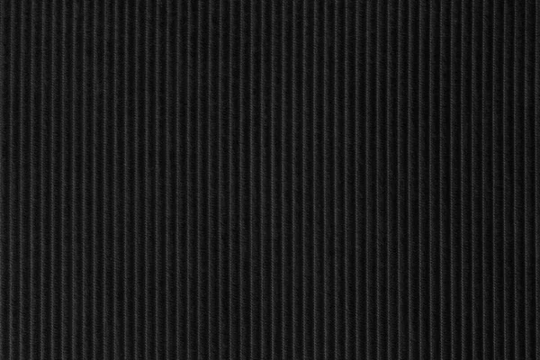 Preto Corduroy Texturizado Fundo — Fotografia de Stock