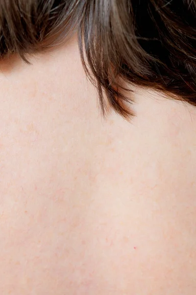 Οπίσθια Όψη Γυμνού Δέρματος Γυναίκας — Φωτογραφία Αρχείου