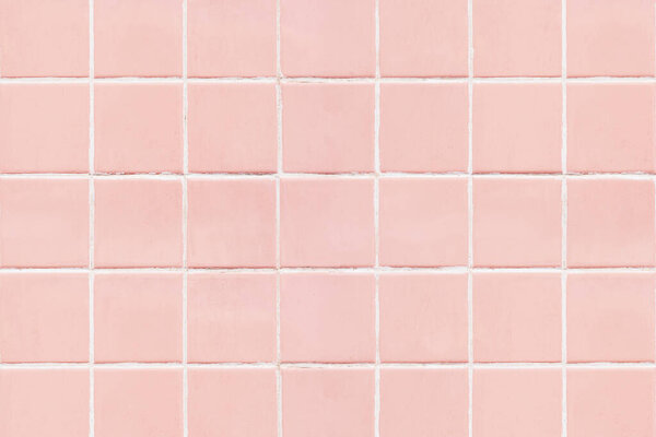 Розовый квадратный кафельный фон