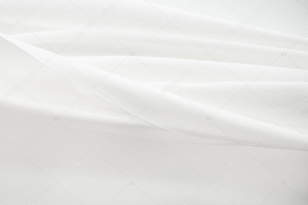 White fabric texture background design element