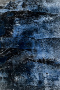 Kırık, mavi, beton bir cep telefonu duvar kağıdı.