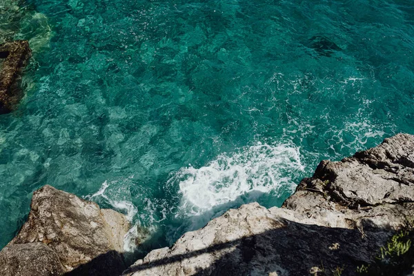 Pohled Pobřeží Amalfi Itálie — Stock fotografie