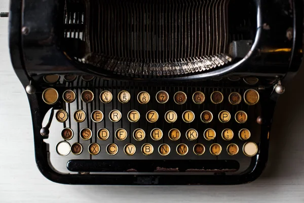 Retro Typewriter Machine Old Style — Stock Photo, Image