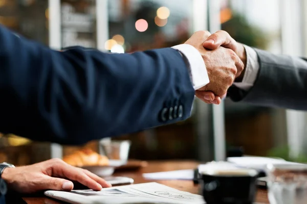 Business Agreement Close View — Stock Photo, Image