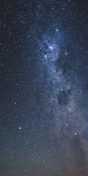 Güzel Samanyolu Gece Gökyüzünde — Stok fotoğraf