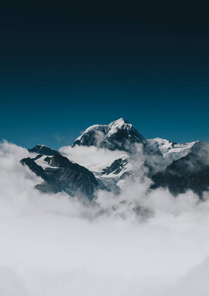 Beautiful View Mount Cook New Zealand — Stock Photo, Image