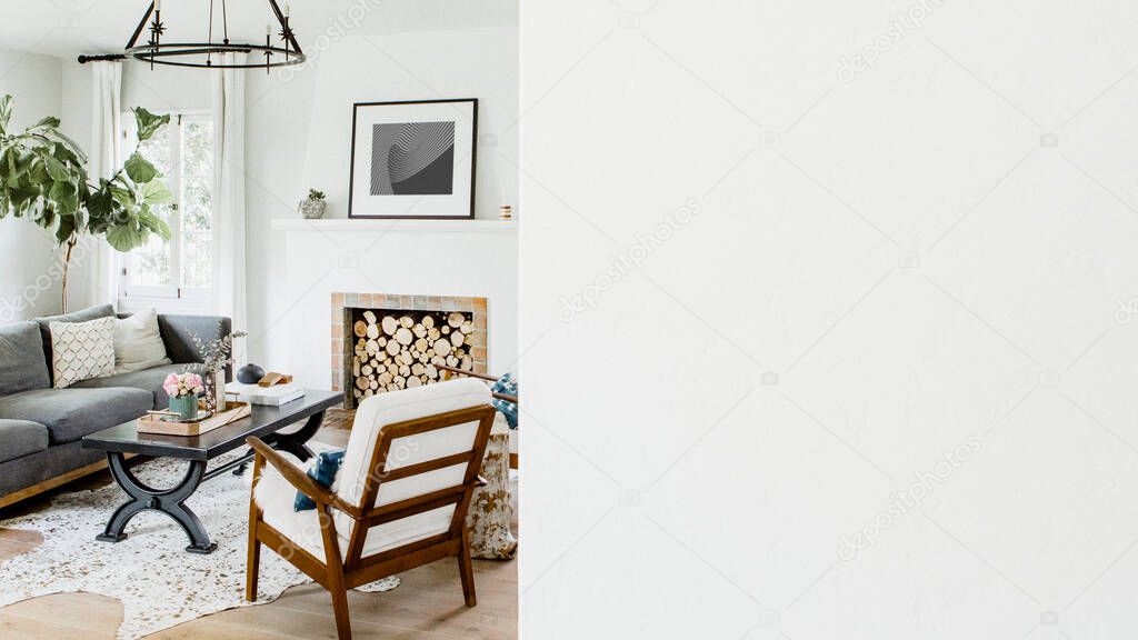 Minimal aesthetic interior home decor