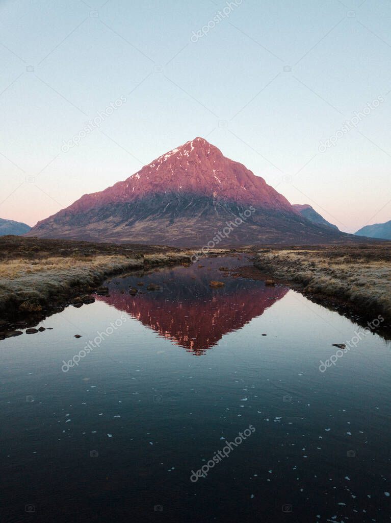 View of Glen Coe in Scotland