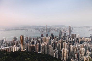 Hong Kong 'un İHA görüntüsü