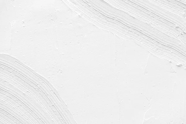 Witte Borstel Beroerte Textuur Achtergrond — Stockfoto