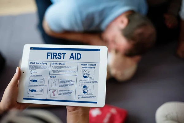 Cpr Ehbo Opleiding Klasse — Stockfoto