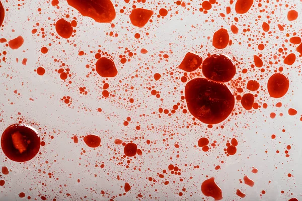 Salpicadura Sangre Coronavirus Infeccioso — Foto de Stock