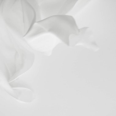 Beyaz kumaş dokusu arkaplan tasarımı ögesi