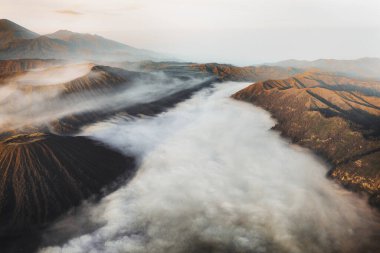 Endonezya 'daki Bromo Dağı volkanı