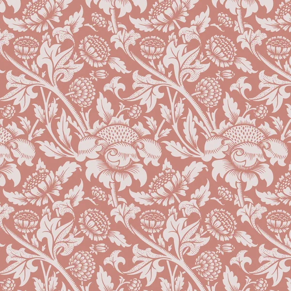 Chrysantheme Blume Muster Ornament Hintergrund — Stockfoto