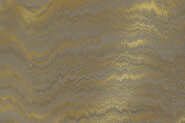 Metallico Glitch Oro Sfondo Fantasia — Foto Stock