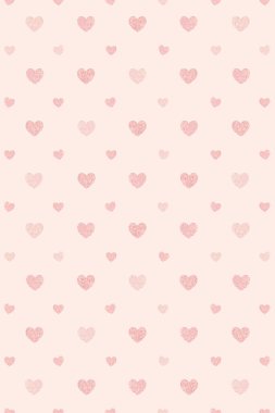 Kusursuz, pırıl pırıl pembe kalpler.