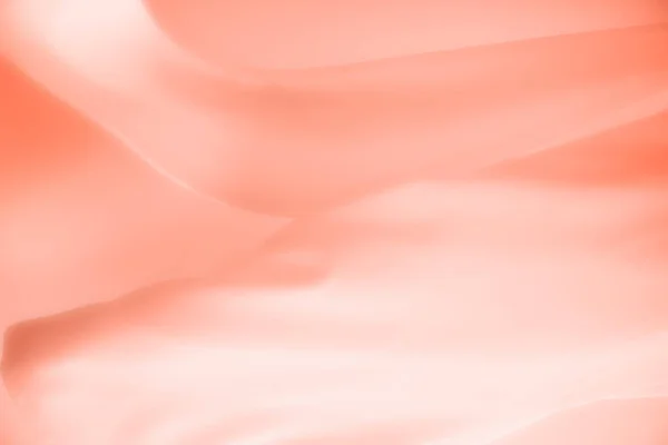 Şeftali Rengi Saten Kumaş Dokusu Arkaplanı — Stok fotoğraf