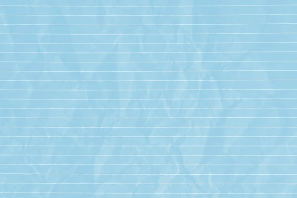 Lined Light Blue Paper Background — 图库照片