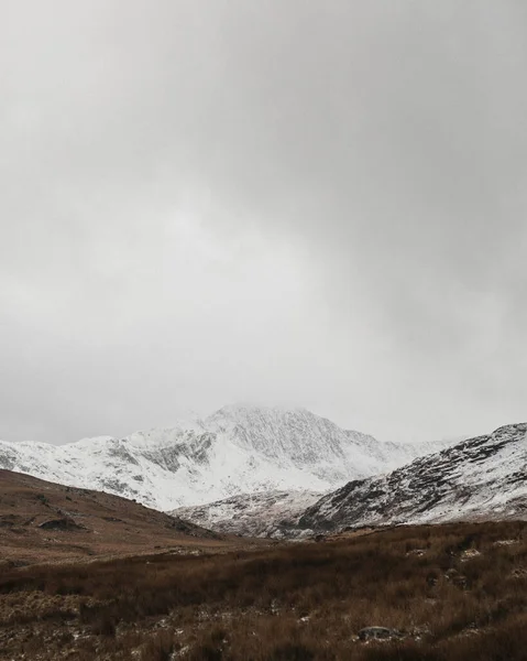 View Snow Covered Mountain — Stock Photo, Image