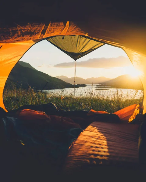 Campeggio Ballachulish Highland Scozia — Foto Stock