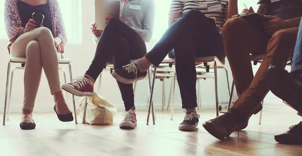 Grupo Diverso Pessoas Seminário — Fotografia de Stock