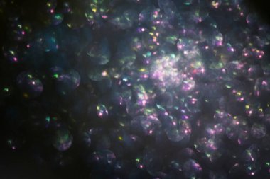 Işıltılı koyu mavi parıltılı arkaplan