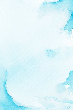 Mavi suluboya tarzı arkaplan illüstrasyonu