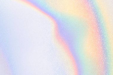 Estetik pastel holografik parlak mavi arkaplan